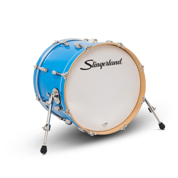 Slingerland Studio King Bass Drum, 14x18", Lunar Blue Lacquer product image