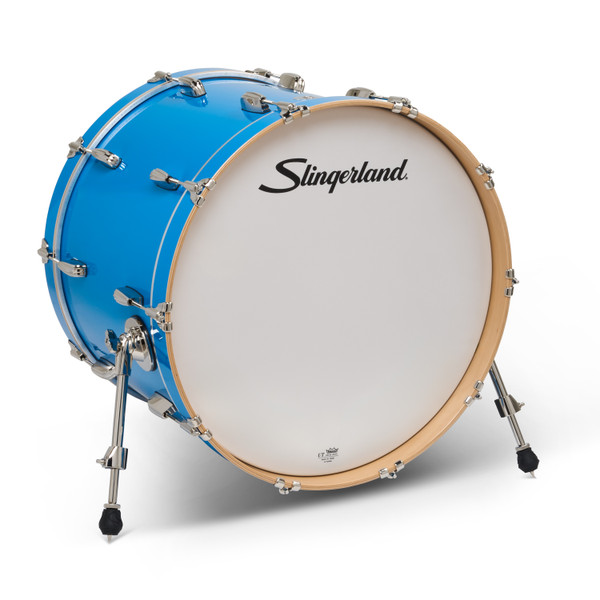 Slingerland Studio King Bass Drum, 16x22", Lunar Blue Lacquer product image