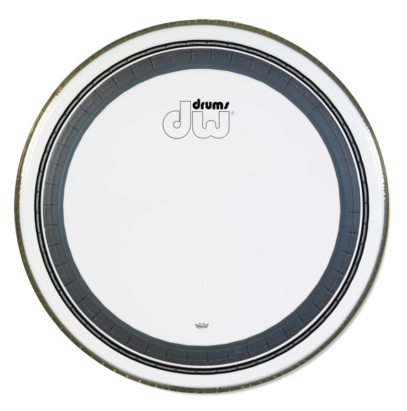 DW Design Series Pancake Bass Drum Head, 20", Clear product image