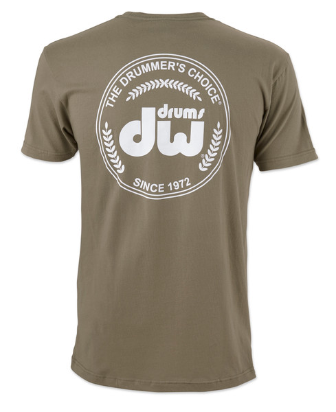 DW Drummers Choice SS Tee, Olive, Small product image