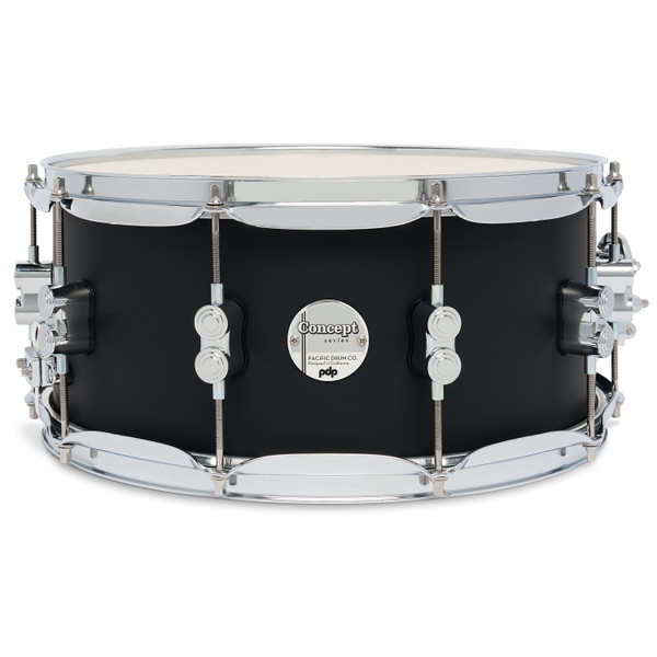 PDP Concept Maple 6.5x14 Satin Black FinishPly Snare product image