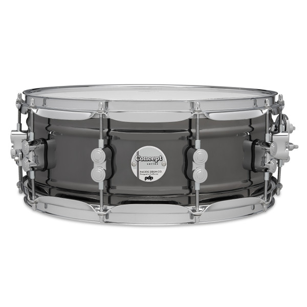 PDP Concept Series Metal Snare, 5.5x14, Black Nickel Over Steel w/Chrome Hardware product image