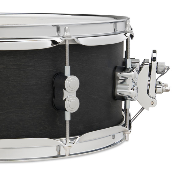 PDP Concept Series Black Wax Maple Snare, 5.5x14, Satin Black w/Chrome Hardware product image