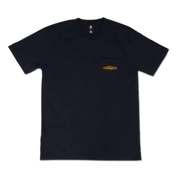 Slingerland Jumping Tiger Navy Tee Large product image