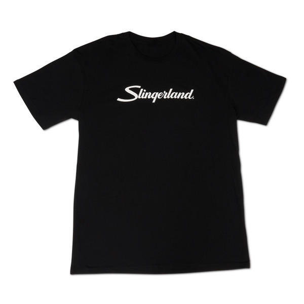Slingerland Script Black Tee XXL product image