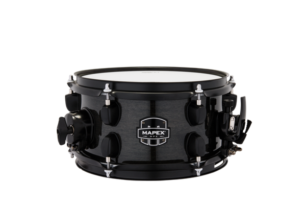 Mapex Mpx 10"X5.5" Maple/Poplar Hybrid Shell Side Snare Drum Trans Midnight Black product image