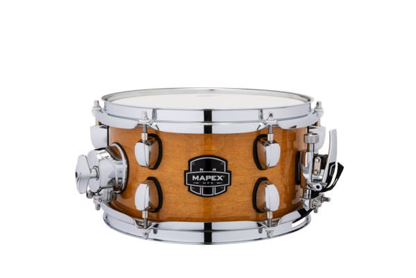 Mapex Mpx 10"X5.5" Maple/Poplar Hybrid Shell Side Snare Drum Gloss Natural product image