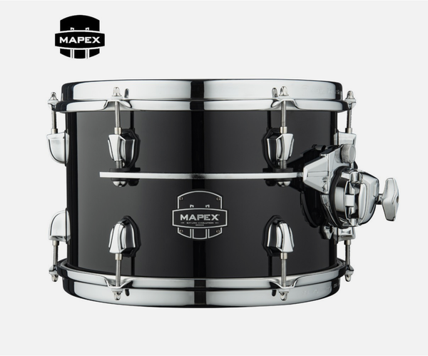 Mapex Saturn Evolution Maple 8x7 Rack Tom - Piano Black