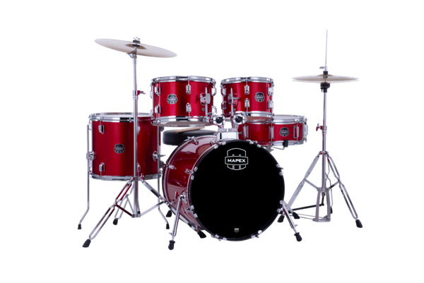 Mapex Comet 5 Piece Complete Setup 18" Bd Infra Red product image