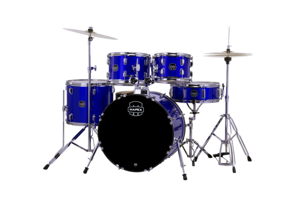 Mapex Comet 5 Piece Complete Setup 20" Bd Indigo Blue product image