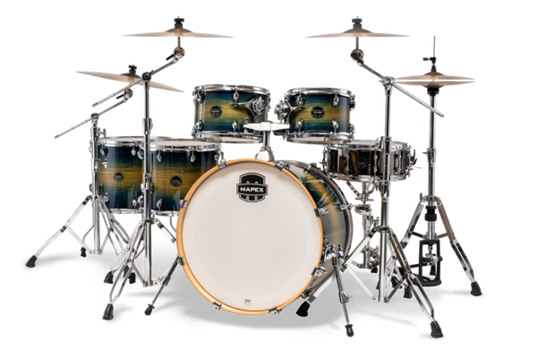 Mapex Armory Series Studioease Shell Pack Fast Toms Rainforest Burst product image
