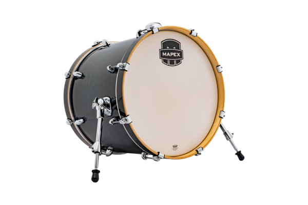 Mapex Armory 20" X 16" Bass Drum W/Mount Black Onyx Burst product image