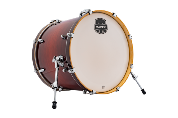 Mapex Armory 22" X 18" Bass Drum W/Mount Red Onyx Burst product image