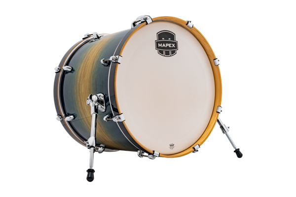 Mapex Armory 22" X 18" Bass Drum W/Mount Rainforest Burst product image