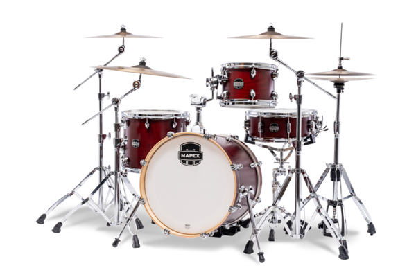 Mapex Mars Maple 4 Piece Bop Shell Pack Merlot Satin product image