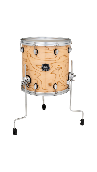 Mapex Saturn VI 14 In. X 14 In. Floor Tom Exotic Natural Burl product image