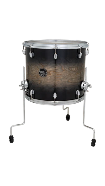 Mapex Saturn VI 16 In. X 14 In. Floor Tom Black Ink Burst product image