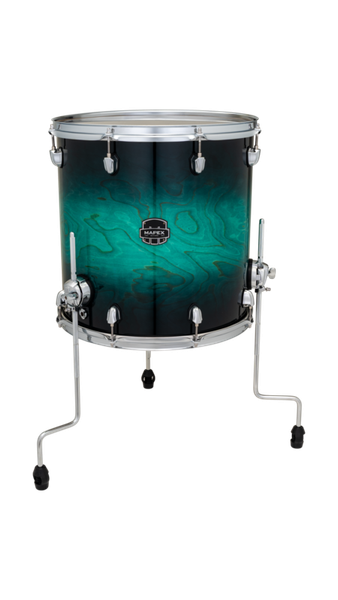 Mapex Saturn VI 16 In. X 16 In. Floor Tom Marine Teal Burst product image