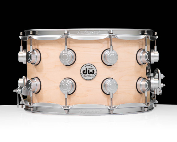 こまめ様　アイボリー DW Collector's Series SSC Maple 8x14 Snare Drum - Natural To Candy