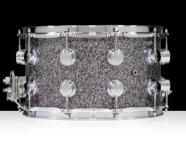 DW Collector's Sonicply Maple 8x14 Snare - Black Galaxy
