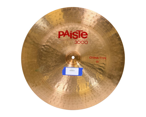 Used Paiste 18" 3000 China Type