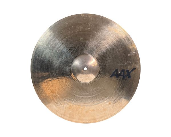 Used Sabian 21" AAX Raw Bell Dry Ride Brilliant Finish