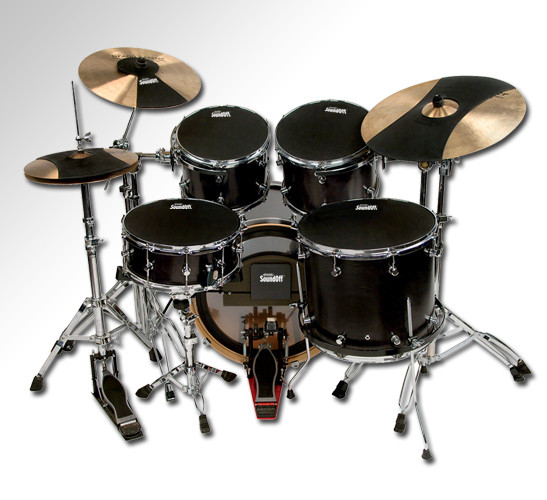 SoundOff Standard Box Set Drum and Cymbal Mutes SOSETSTD