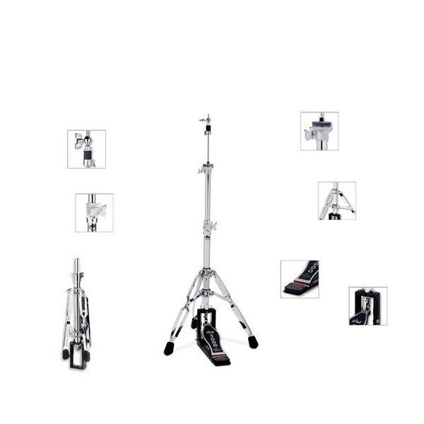 DW 5500 Heavy Duty Hi-Hat Stand - Three Leg DWCP5500D