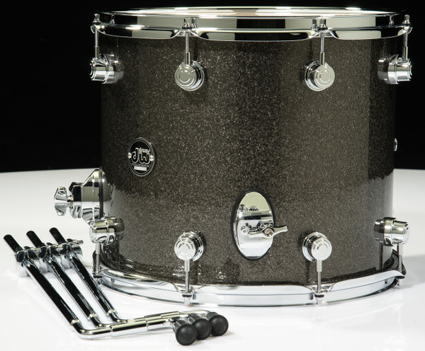 DW Performance Series 12x14 Floor Tom - Pewter sparkle DRPF1214LTPS