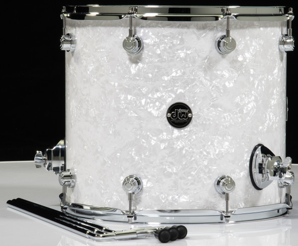 DW Performance Series 14X16 Floor Tom - White marine