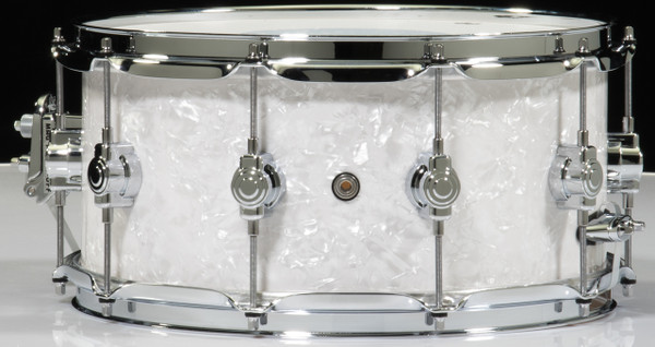 DW Performance Series 6.5x14 Snare - White marine