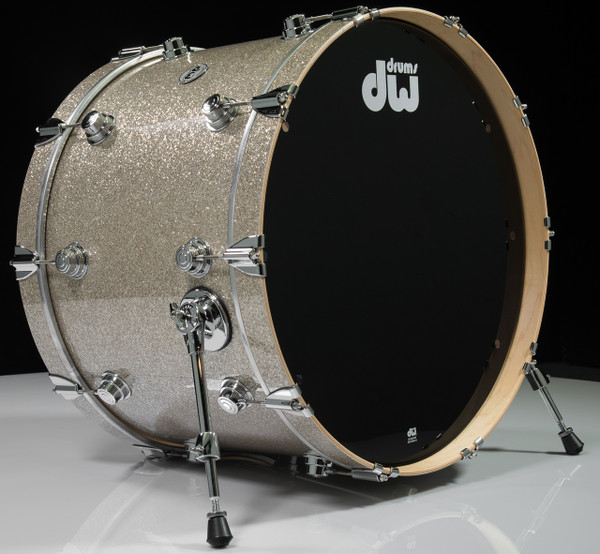 DW Collector's Series Bass Drum 16x24 - Broken Glass