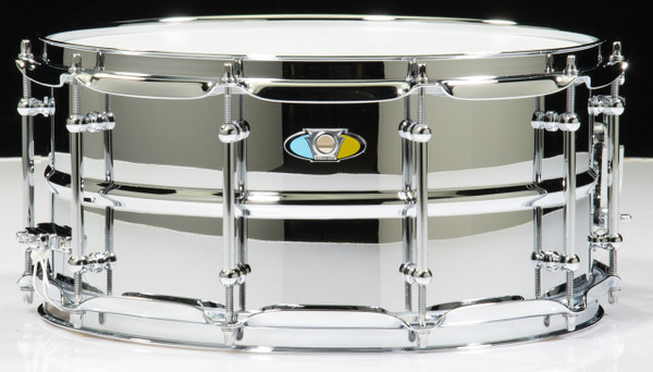 Ludwig 6.5x14 Supralite Steel Shell Snare Drum