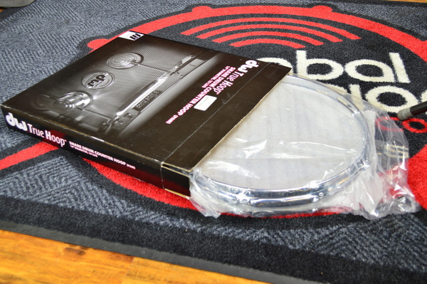 DW TrueHoop 14" Snare Top and Bottom Hoops 10 hole Chrome