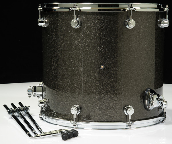 DW Performance Series 16x18 Floor Tom - Pewter Sparkle