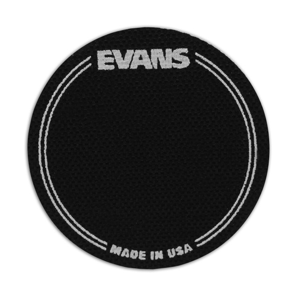 Evans Black Nylon Bass Drum Patch EQPB1 2-pack