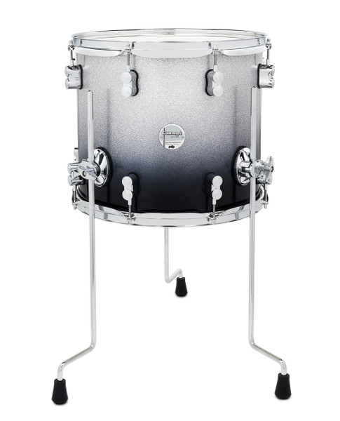PDP Concept Maple 12x14 Tom - Silver to Black Fade