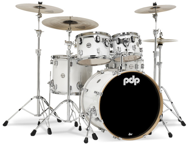 PDP Concept Maple 5pc Drum Kit - Pearlescent White
