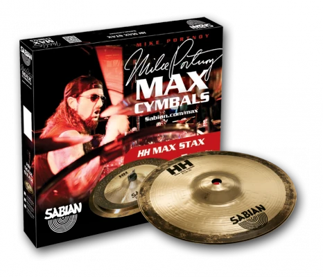 Sabian HH 2-Piece High Max Stax Pack (Low Pitch Brilliant)
