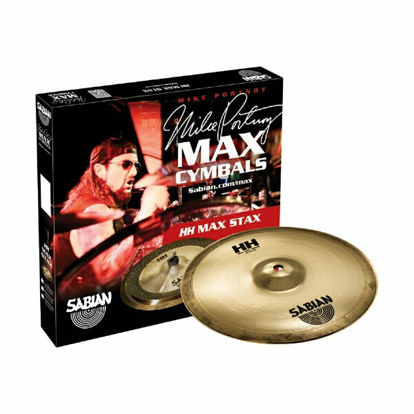 Sabian HH 2-Piece High Max Stax Pack (Mid Pitch)