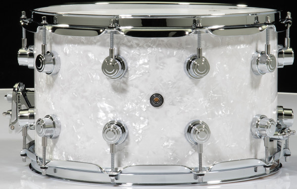 DW Performance Series 8x14 Snare Drum - White Marine