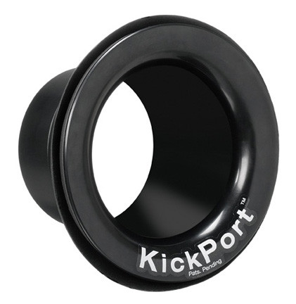 Kickport Sonic Enhancement Bass Drum Port Insert Black