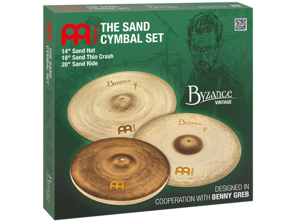 Meinl Byzance Vintage Sand Cymbal Set: 14/18/20