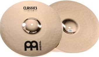 Meinl Classics Custom 15" Medium Hi Hats, Pair