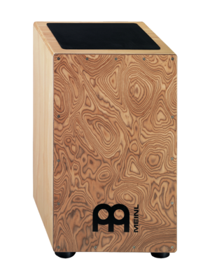 Meinl String Cajon with Makah-Burl Frontplate CAJ3MB-M