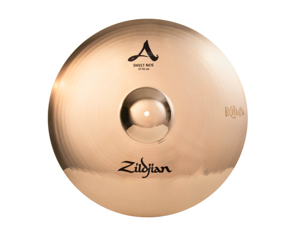 Zildjian 21" A Series Sweet Ride Brilliant Cymbal front view
