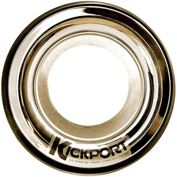 Kickport Sonic Enhancement Bass Drum Port Insert Gold KP2GO