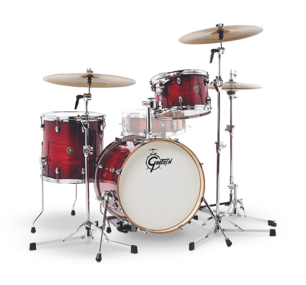 Gretsch Catalina Club Jazz 3-Piece Shell Pack 18" Gloss Crimson Burst