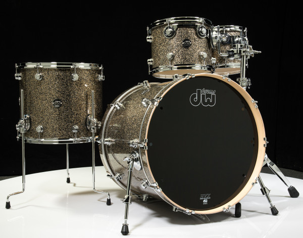DW Performance Drum Kit Gold Nebula 10/12/16/22