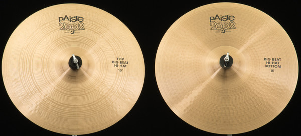 Paiste 16 2002 Big Beat Hi-Hat Pair (Demo)